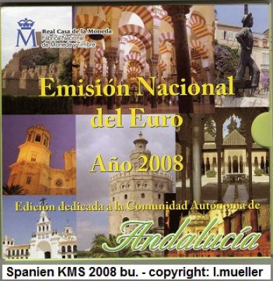 Spanien KMS 2008 bu. Andalucia