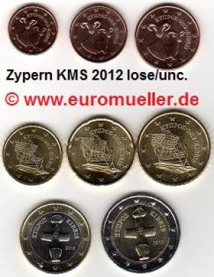 Zypern KMS 2012 unc.