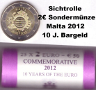 Rolle 2 Euro Sondermünze Malta 2012 (Bargeld)