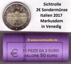 Rolle 2 Euro Sondermünze Italien 2017 Venedig