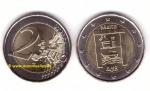 2 Euro Sondermünze Malta 2018 - kult. Erbe