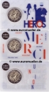 2 Euro Sondermünze Frankreich 2020 Med. Forschung 3x Coincard