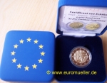 2 Euro Sondermünze Belgien 2022 Erasmus PP
