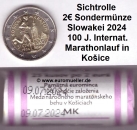 Rolle 2 Euro Sondermünze Slowakei 2024 Košice