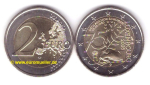 2 Euro Sondermünze Luxemburg 2025 - 75 J. Schuman Erklärung