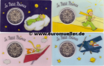 2 Euro Gedenkmünze Frankreich 2026 - Der kleine Prinz 4x CC