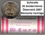 Rolle 2 Euro Sondermünze Österreich 2007 RV