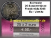 Rolle 2 Euro Sondermünze Frankreich 2008