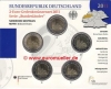 5x 2 Euro Sondermünzen Deutschland 2011 bu. (NRW)