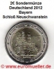 2 Euro Sondermünze Deutschland 2012 Bayern J