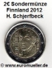 2 Euro Sondermünze Finnland 2012 Schjerfbeck