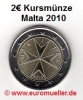 Malta 2 Euro Kursmünze 2008 unc.